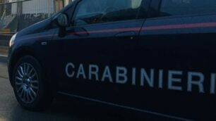 Un’auto dei carabinieri