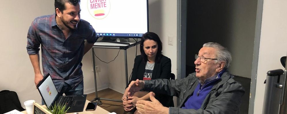 Giancarlo Nava recentemente protagonista di un corso di dialetto promosso da Civicamente