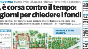 prima pagina il CittadinoMb giovedì 22 novembre 2018
