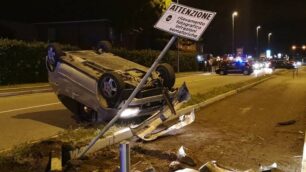 La scena dell’incidente