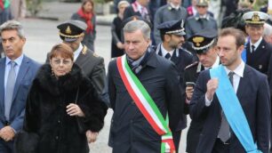 Il sindaco di Monza, Dario Allevi, con la fascia tricolore