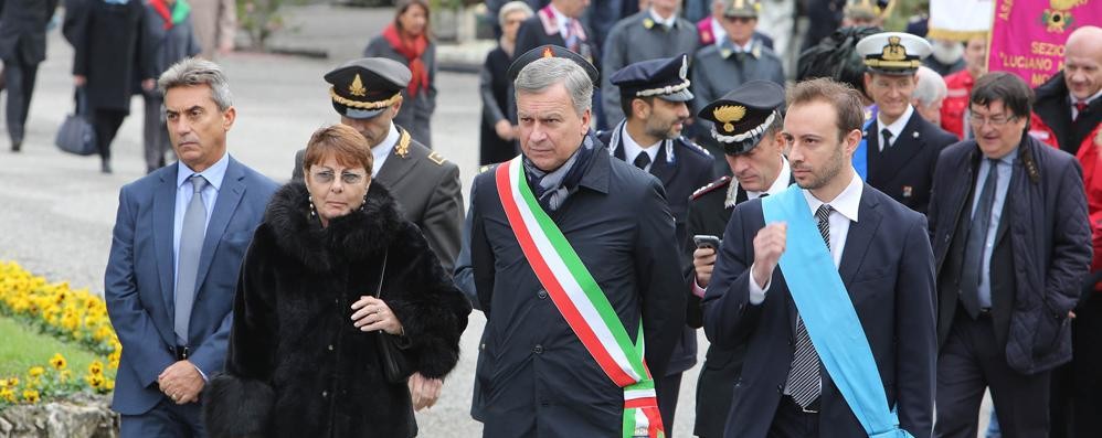 Il sindaco di Monza, Dario Allevi, con la fascia tricolore