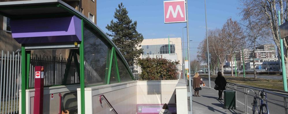 Milano Capolinea Metropolitana Lilla Bignami