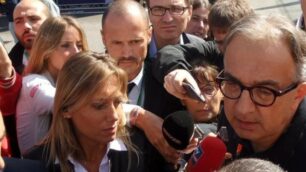 Sergio Marchionne all’autodromo di Monza per il Gp d’Italia