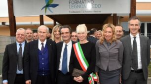 L’inaugurazione a Lentate sul Seveso del nuovo Polo formativo del legno arredo