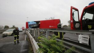 L’incidente in via Marconi a Monza