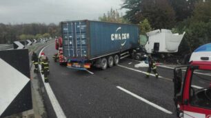 L’incidente sulla Valassina a Briosco