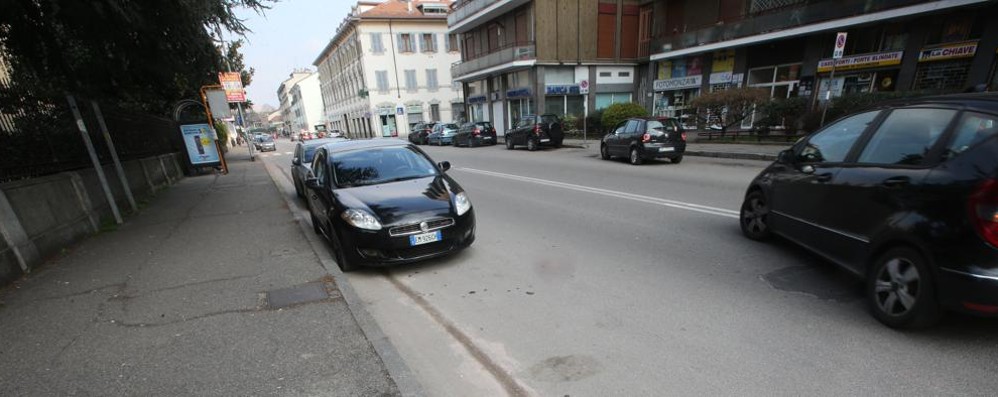 La via Borgazzi di Monza