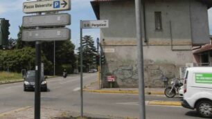 L’incrocio di via Pergolesi, a Monza