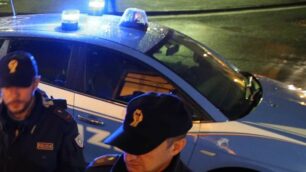 Una Volante della polizia di Monza