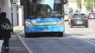 Un autobus a Monza