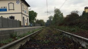 stazione lesmo linea seregno carnate macherio sovico ferrovia trenord