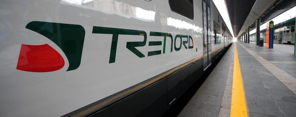 Un convoglio di Trenord