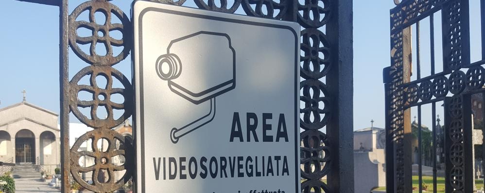 Un’area videosorvegliata