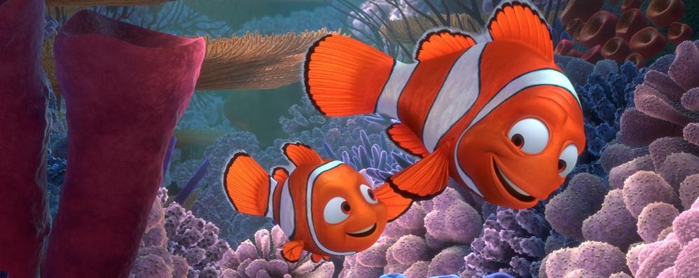 Il piccolo Nemo con suo padre