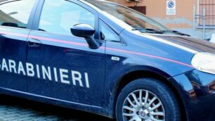 Un’auto dei carabinieri