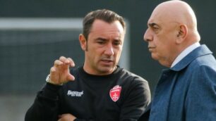 Mister Brocchi con Adriano Galliani