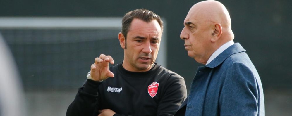 Mister Brocchi con Adriano Galliani