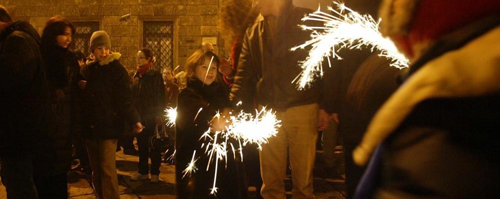 MONZA CAPODANNO IN PIAZZA - foto di repertorio