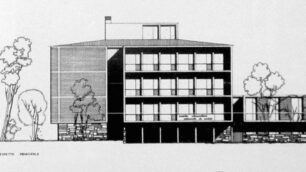 La scuola elementare De Amicis di Monza, progettata da Luigi Ricci