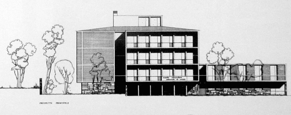 La scuola elementare De Amicis di Monza, progettata da Luigi Ricci