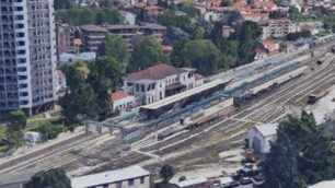 La stazione di Seregno dall’alto