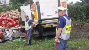 Polizia stradale di Seregno in servizio - foto d’archivio