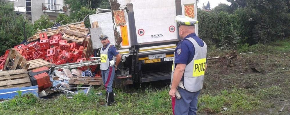 Polizia stradale di Seregno in servizio - foto d’archivio