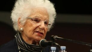 Monza la senatrice a vita Liliana Segre, 88 anni,  al Teatro Manzoni martedì 18 dicembre 2018