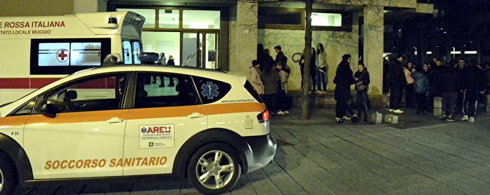 Scuola Croce, concerto corso di chitarra: i soccorsi a Palazzo Terragni di Lissone