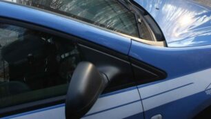 Un’auto della Squadra Volante della polizia di Monza
