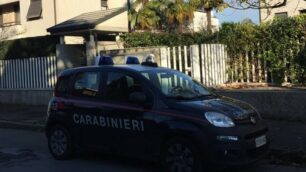 I carabinieri in via Modigliani