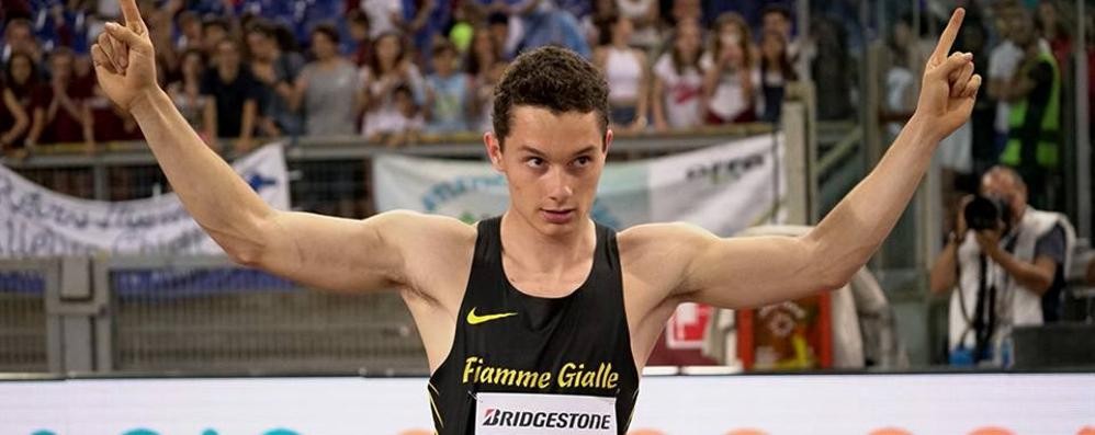 Atletica: Filippo Tortu Golden Gala 2018 - Foto Fidal su facebook