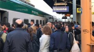 Ressa in stazione a Lissone