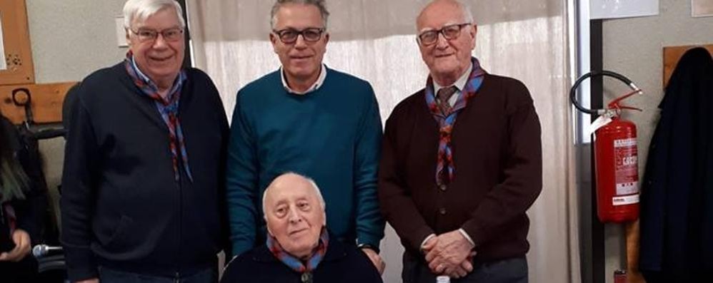 Villasanta, compleanno don Eugenio Ceppi - foto dalla pagina  Facebook del Comune