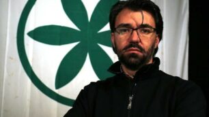 Emanuele Pellegrini al congresso 2016 della Lega