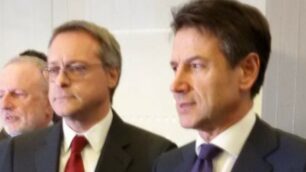 Assolombarda presidente Carlo Bonomi e presidente del consiglio Giuseppe Conte