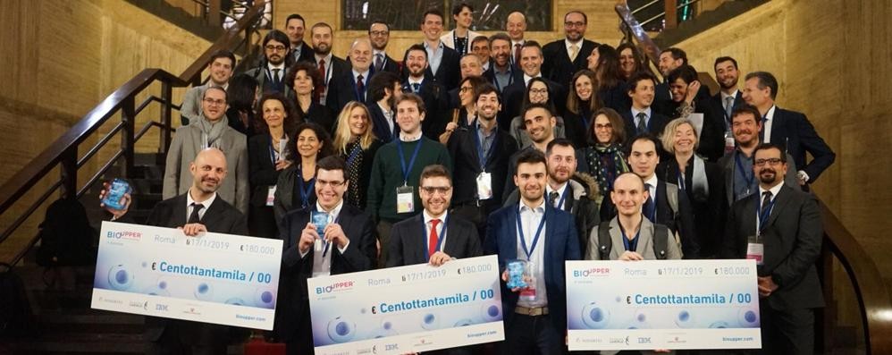 La cerimonia di premiazione che si è tenuta al Mise a Roma