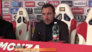 Calcio, l’intervista a mister Brocchi dopo Monza-Novara di Coppa Italia