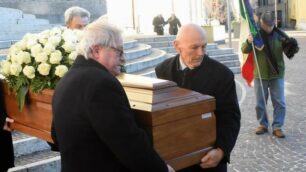 I funerali di  Maria Colombo a Carate Brianza