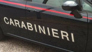 Un’auto dei carabinieri