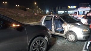 Incidente stradale a Giussano
