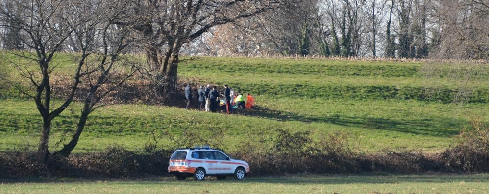 Soccorsi a Lentate in via Appennini