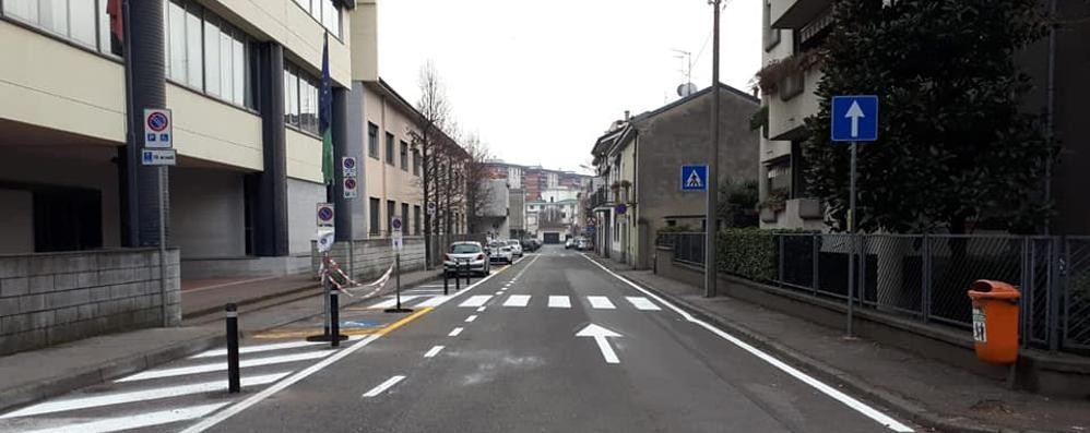 LISSONE: STAZIONE NUOVA SEGNALETICA