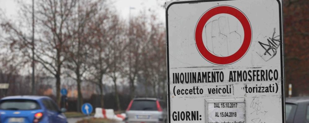 Villasanta Limitazioni traffico inquinamento