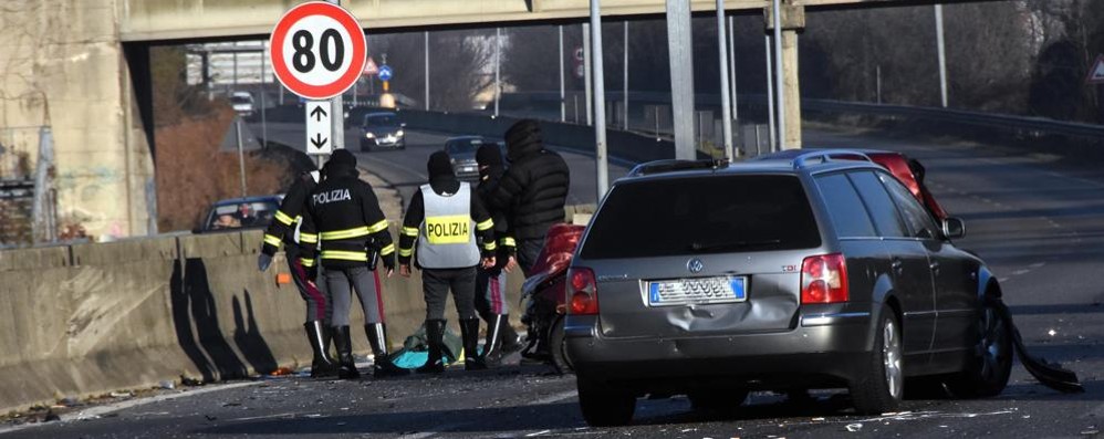 CESANO INCIDENTE MORTALE IN SUPERSTRADA