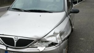 Cornate una delle auto incidentate