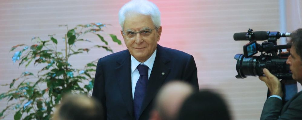 Monza - Visita del presidente della Repubblica Sergio Mattarella