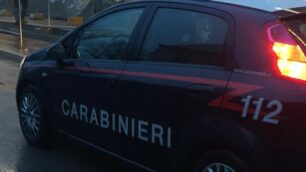 Un’auto dei carabinieri
