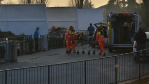 I soccorsi al 46enne a Giussano